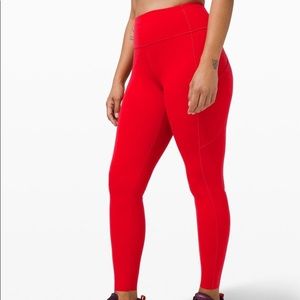 BARELY WORN Lululemon Fast and Free 25’’